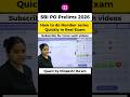 SBI PO Prelims 2026 | Solve Number Series in Minutes | Quant by Minakshi Ma’am