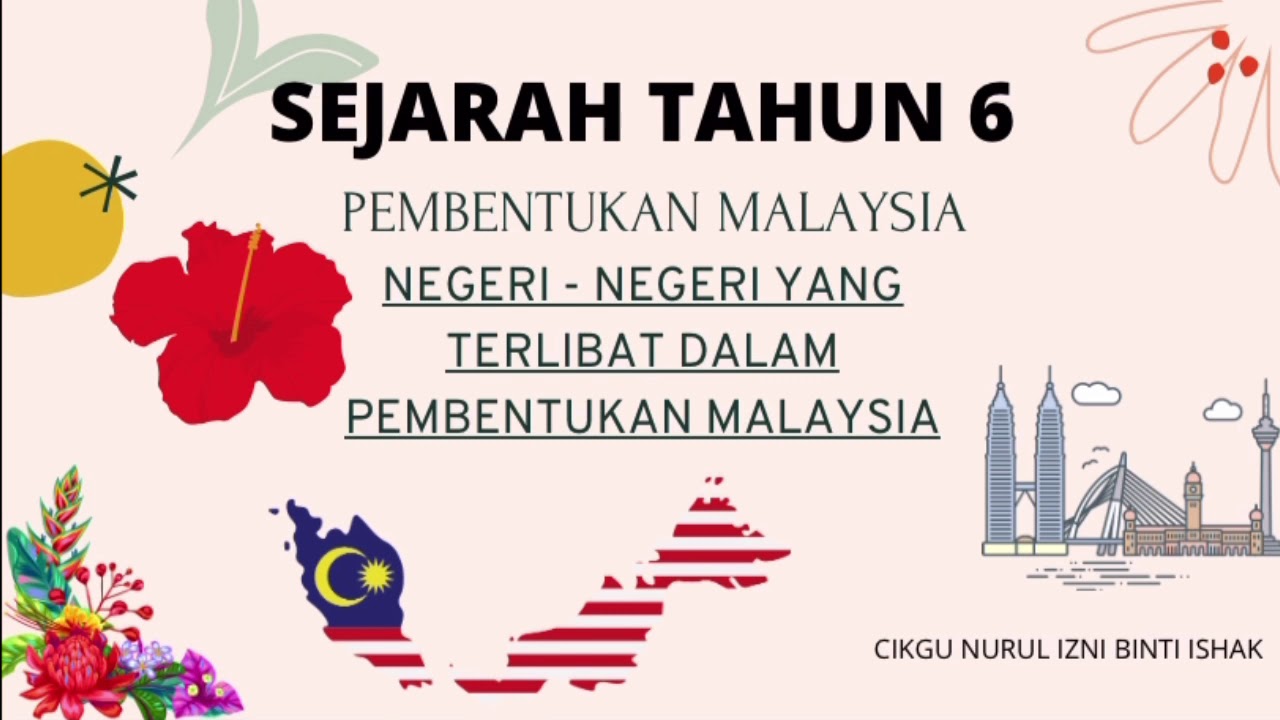 Sejarah penubuhan malaysia