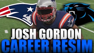 Josh Gordon Career Re-Simulation! He Stays Off The Weed! Madden 21 Franchise