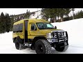 Snowcoaches in Yellowstone