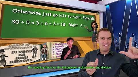 Sign Language Order Of Operations Part 2 Math Uncle Makes Math Easy