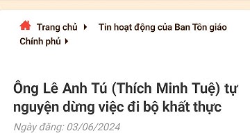 Thầy Thích Minh Tuệ tự nguyện dừng việc đi bộ khất thực