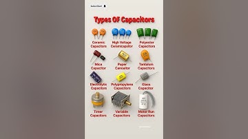 Types of Capacitors Explained | Different types of Capacitor #shorts #youtubeshorts #shortsfeed