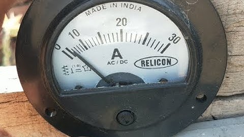 3 PHASE AMMETER CONNECTION AND WORKING EXPLAINED