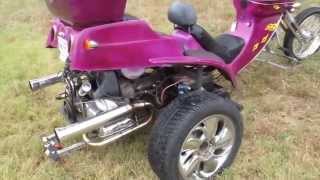 2010 HMDE Trike, VW motor, runs good, looks bad, for sale in Texas