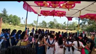 Gov. Secondary & Higher Secondary School || Tumb || Farewell ceremony ||  Aadivashi Group Dance |