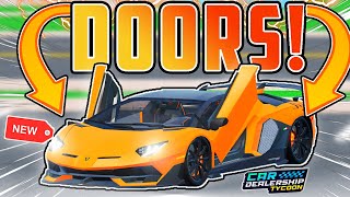 THESE NEW FEATURES Are Coming To Car Dealership Tycoon in 2026!