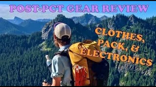 PCT Gear Review || Pack, Clothes, & Electronics screenshot 4