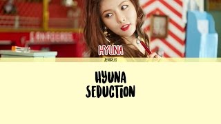 Hyuna - Seduction (꼬리쳐) [Eng/Rom/Han] Picture   Color Coded Lyrics