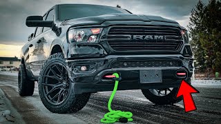 Howto Install Tow Hooks On Your 2020 RAM 1500 5th Gen