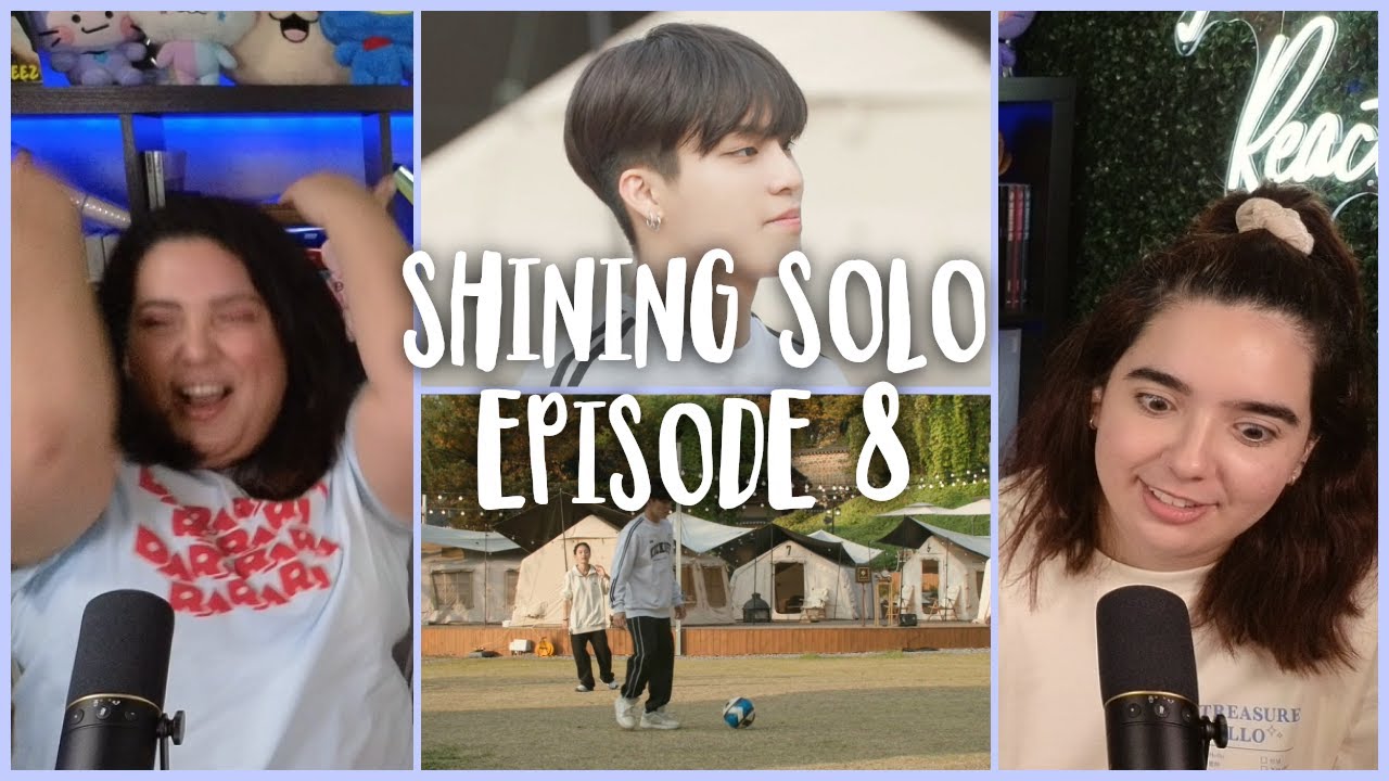 Ev is ready to throw some hands 😠 😂 Reacting to TREASURE "Shining Solo" Episode 8 | Ams & Ev React