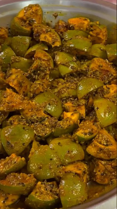 Punjabi style mango pickle recipe #shorts #ytshort #youtubeshorts #viral