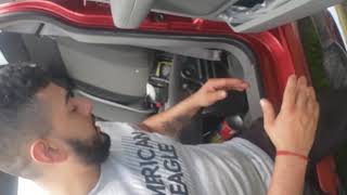 How to take off rear back bench seat on ford f150 20042008.