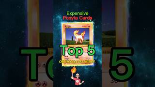 Top 5 Expensive Ponyta Pokémon Cards