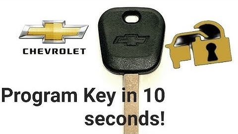 2018 Chevy express key programming