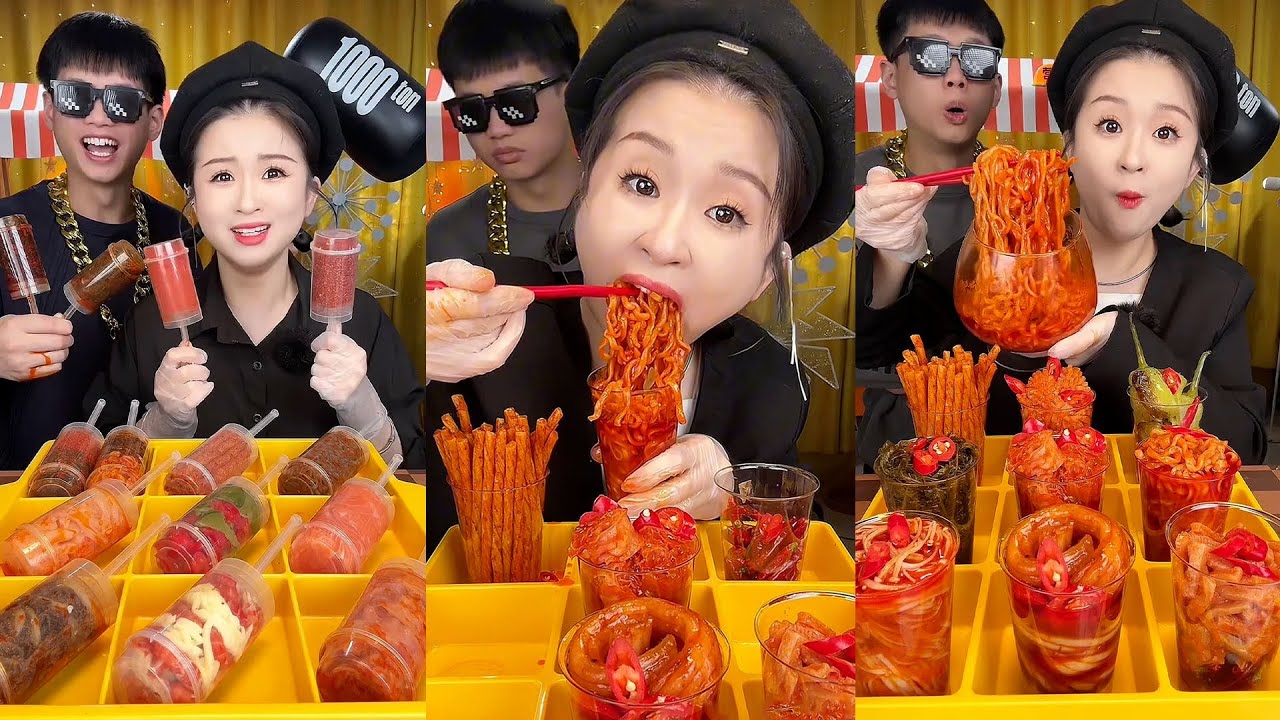 Thử Thách Ăn Hết Các Loại Đồ Ăn Của 2 Anh Em Tập Mới Phần 368 Tổng Hợp   ASMR