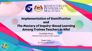 Research Proposal Presentation | SCES3143 Fundamentals of Research in Education