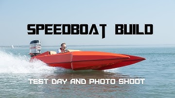 Alpha-Centauri Speedboat - photo shoot in the sun