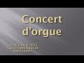 Capture de la vidéo Concert D'orgue Mertzwiller Par Vincent Dubois