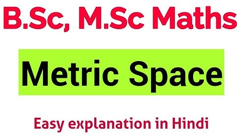Metric Space