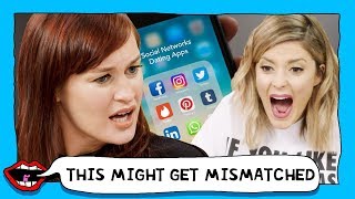 EXPOSING STRANGERS’ DATING APP DMS with Grace Helbig & Mamrie Hart