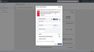 Resolved - How To Add Payoneer USD Mastercard To Facebook Ads