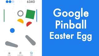 Google App Pinball Easter Egg screenshot 1
