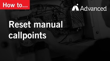 How to: Reset manual callpoints (Apollo and Argus)