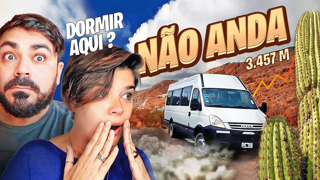 ⭐CACHI • SALTA: Presos no alto da Montanha! Vimos Cactos Gigantes!