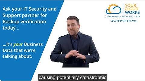 E12 Tech Tips Video -  Secure Backups