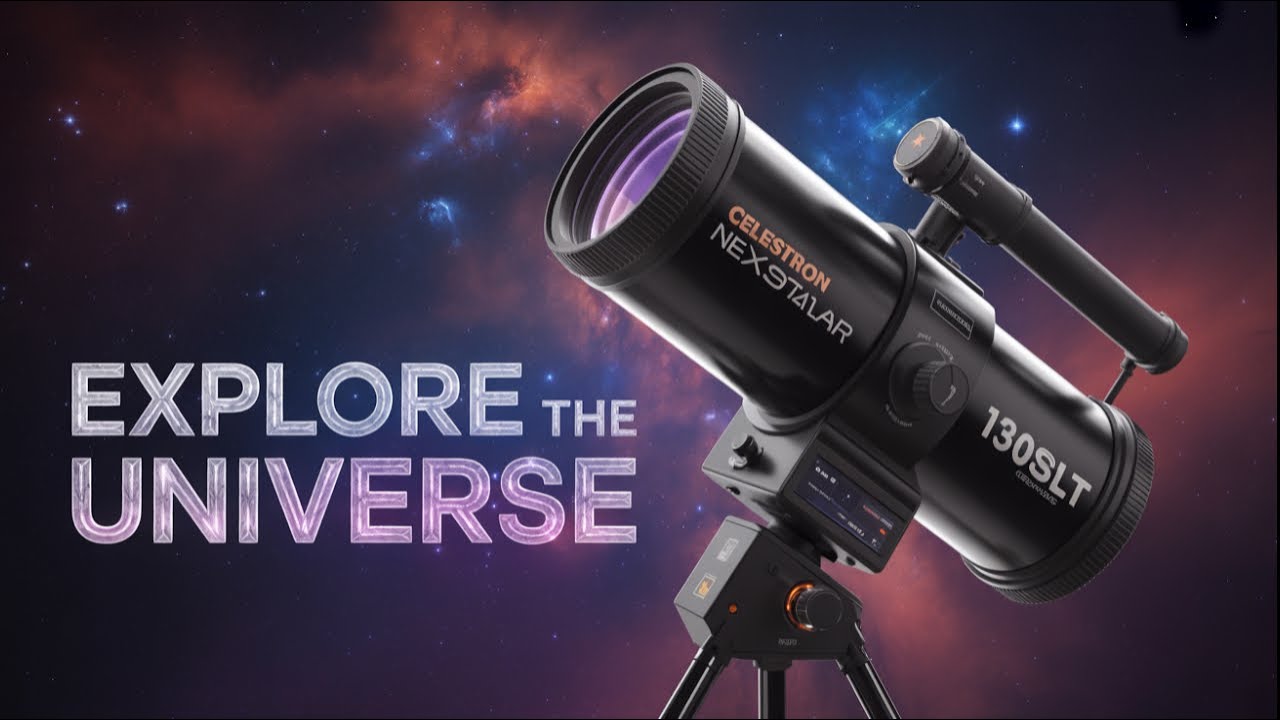 Compact Computerized Telescopes Celestron NexStar 130SLT Computerized Telescope Compact and Portable ...