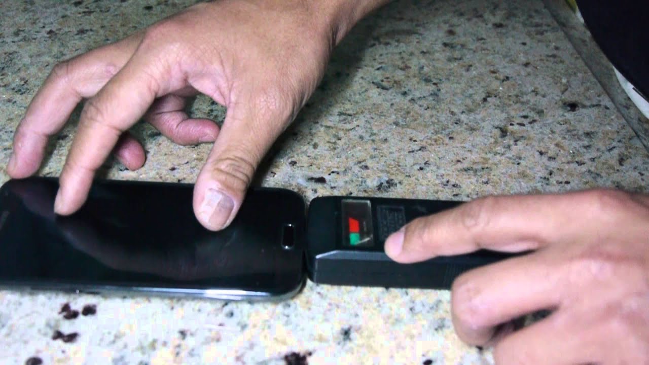 Samsung Galaxy Note 2 LTE GT-N7105 Radiation Test (4G data transfer)