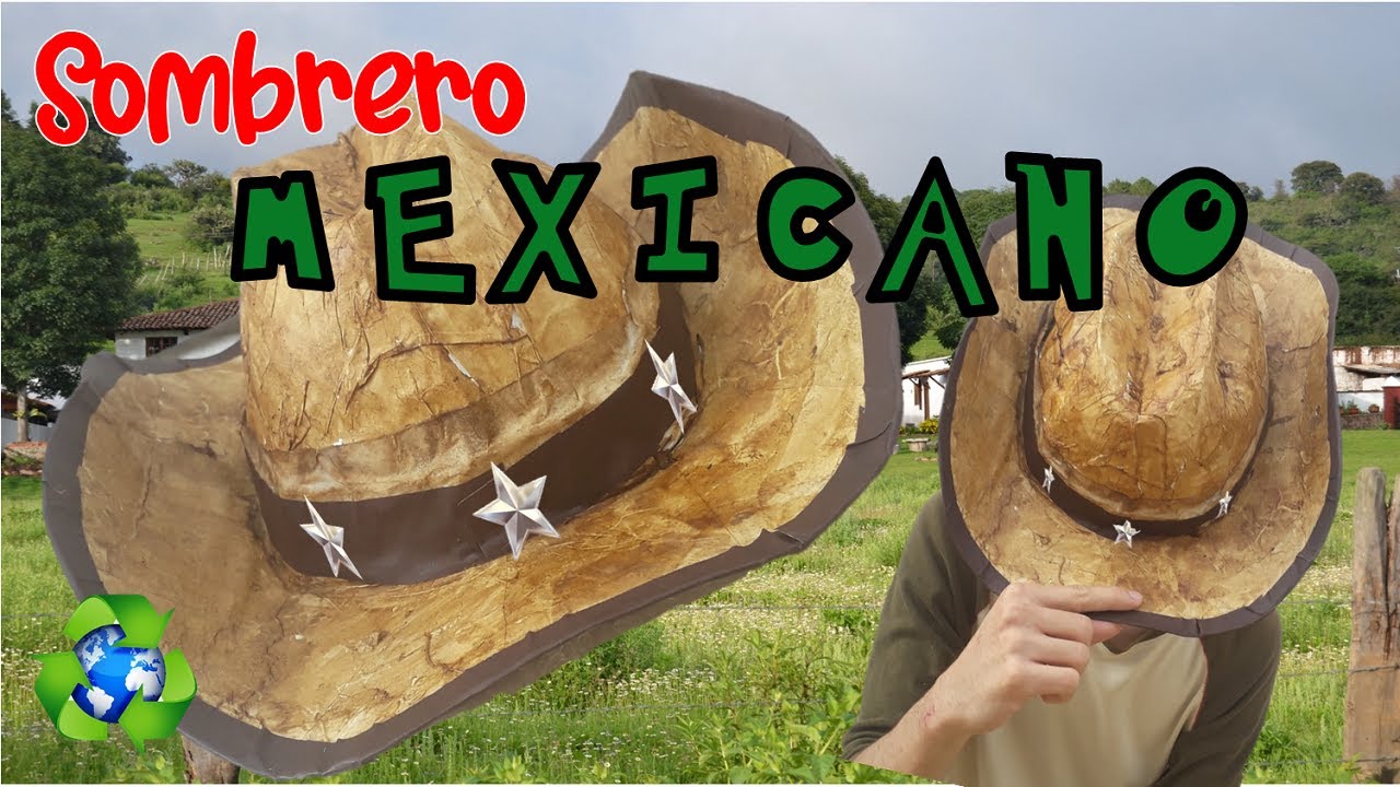😀  Como Hacer SOMBRERO DE PAPEL Reciclado ♻️ | Como Hacer Sombrero De CARTON PASO A PASO