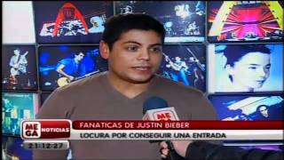 Justin Bieber en Chile (Venta de entradas) - Mega
