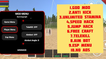 Survival Simulator Survival Simulator Mod Menu V0.2.3 (Dark) #apk #apkmod