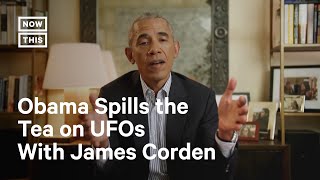 Obama Talks UFOs on James Corden