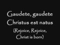 Steeleye Span - Gaudete - Lyrics