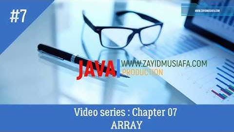 Ch #7 : OOP Array JAVA-Netbeans 8