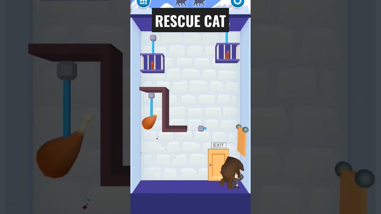 Rescue cat Android game 