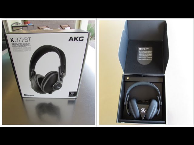 Bass Musician Magazine Reviews AKG K371 BT Pro Studio headphones