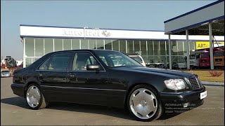 Rarest 1995 Mercedes-Benz W140 S500 CARAT. Where did 1 billion go?Is it better than W220, W221, W222