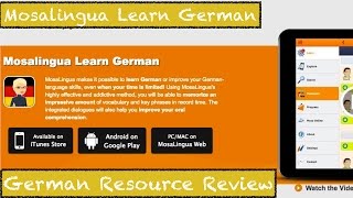 Mosalingua German - German Resource Review - Deutsch lernen screenshot 5