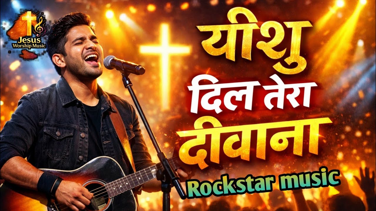 यीशु दिल तेरा दीवाना है || new Jesus Rockstar worship song