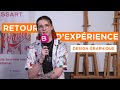 Design graphique  digital  le parcours de sasha  brassart bordeaux