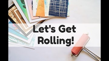 8 BRAYER Techniques that you will LOVE | Card Making with Brayer