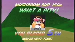 Mario Kart 64: Grand Prix Bad Ending Resimi