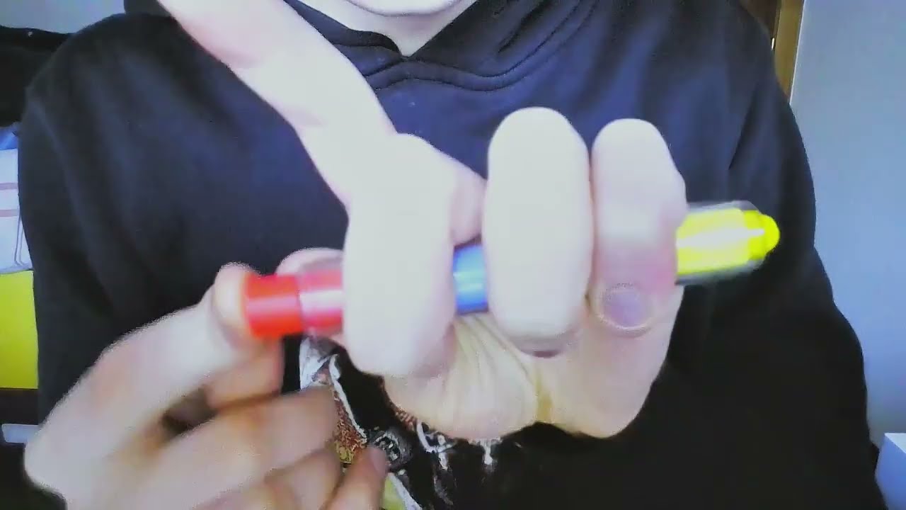 Makeup With Painting Materials ASMR (Low Quality)