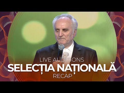 Selec?ia Na?ional? 2022 (Moldova) | Live Auditions | RECAP