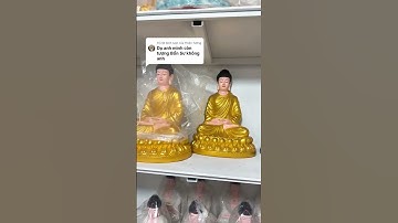 Trả lời về tượng bổn sư Thích ca mâu ni 40 cm #tượng #phongthuy #tuonggoquy #beautiful