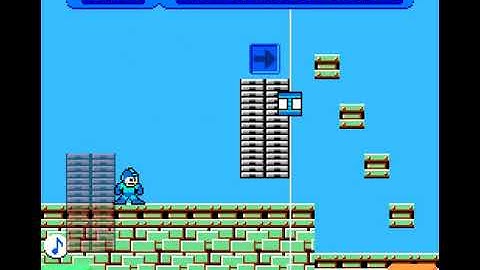 Mega Man Maker 1.4.2.1 - Siding under the boss door (bug?)